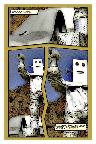 Robotmen love the smell hot oil in the morning...smells like victory 